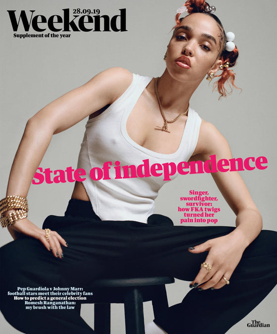 GUARDIAN WEEKEND Mag 28/09/2019 FKA TWIGS cover