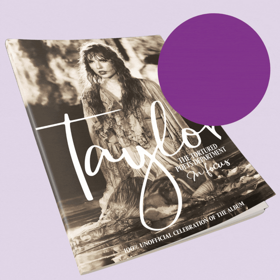 TAYLOR SWIFT Tortured Poets Department In Focus Poster Magazine (May 2024) (In Stock!)