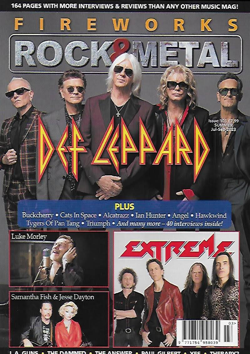 FIREWORKS Magazine #103 DEF LEPPARD COVER FEATURE