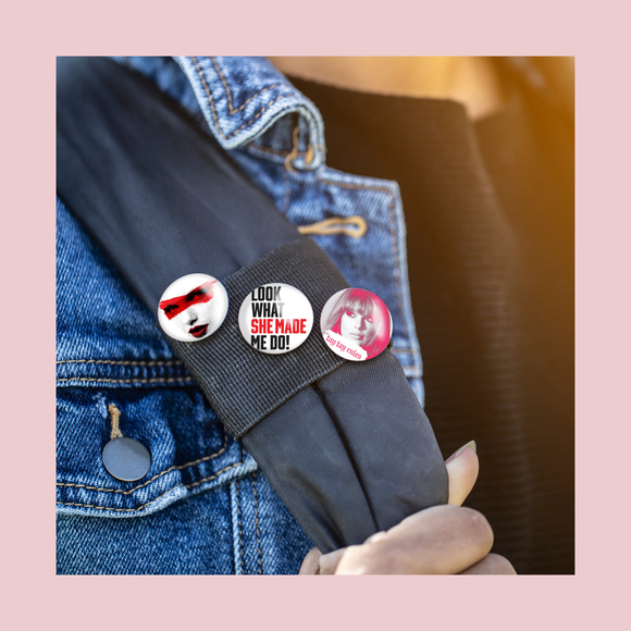 Taylor Swift Megapack - Free Button Badges, Tattoo & Stickers