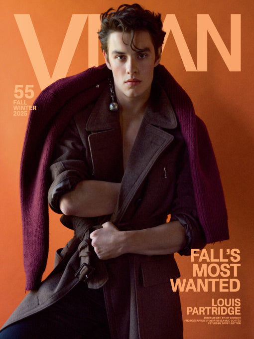 V MAN MAGAZINE - ISSUE # 55 Fall/ Winter 2025 - Louis Partridge by Kit Connor