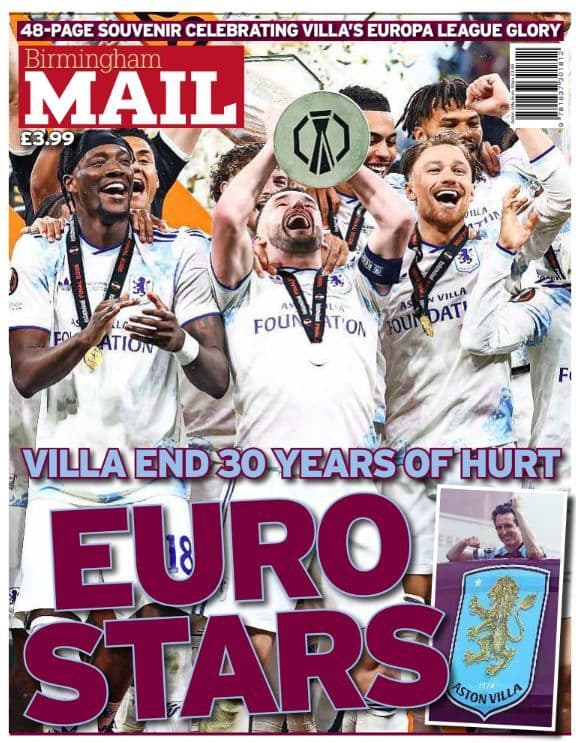 Aston Villa Europa League Winners 2026 Souvenir Edition (Pre-Order)