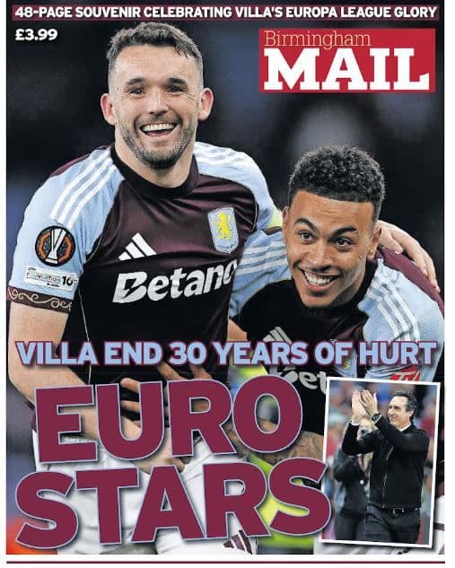 Aston Villa Europa League Winners 2026 Souvenir Edition (Pre-Order)