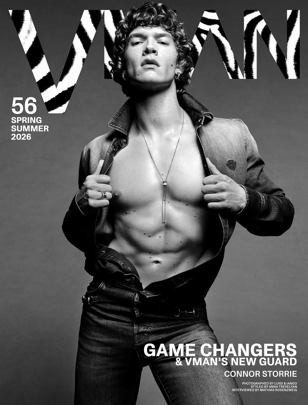 V MAN MAGAZINE - ISSUE #56 - Spring/Summer 2026 - Connor Storrie