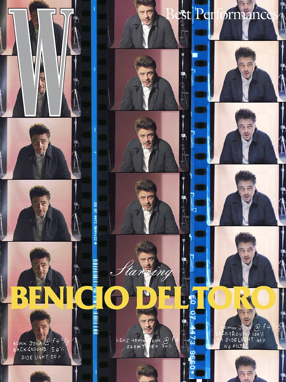 W Magazine - Best Performances Edition: Benicio Del Toro