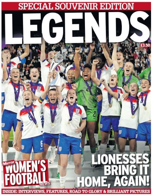 England's Lionesses Win Euro 2025 Final - Special Souvenir Edition - Leah Williamson