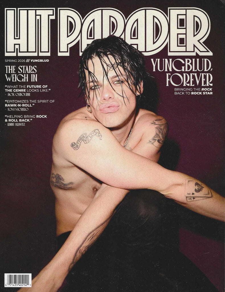 Hit Parader Magazine Spring 2026 Yungblud Cover
