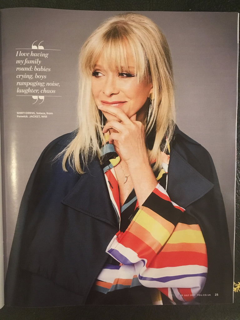 UK You magazine 30th July 2017 Jo Wood Ronnie Sam Heughan Leanne Cope