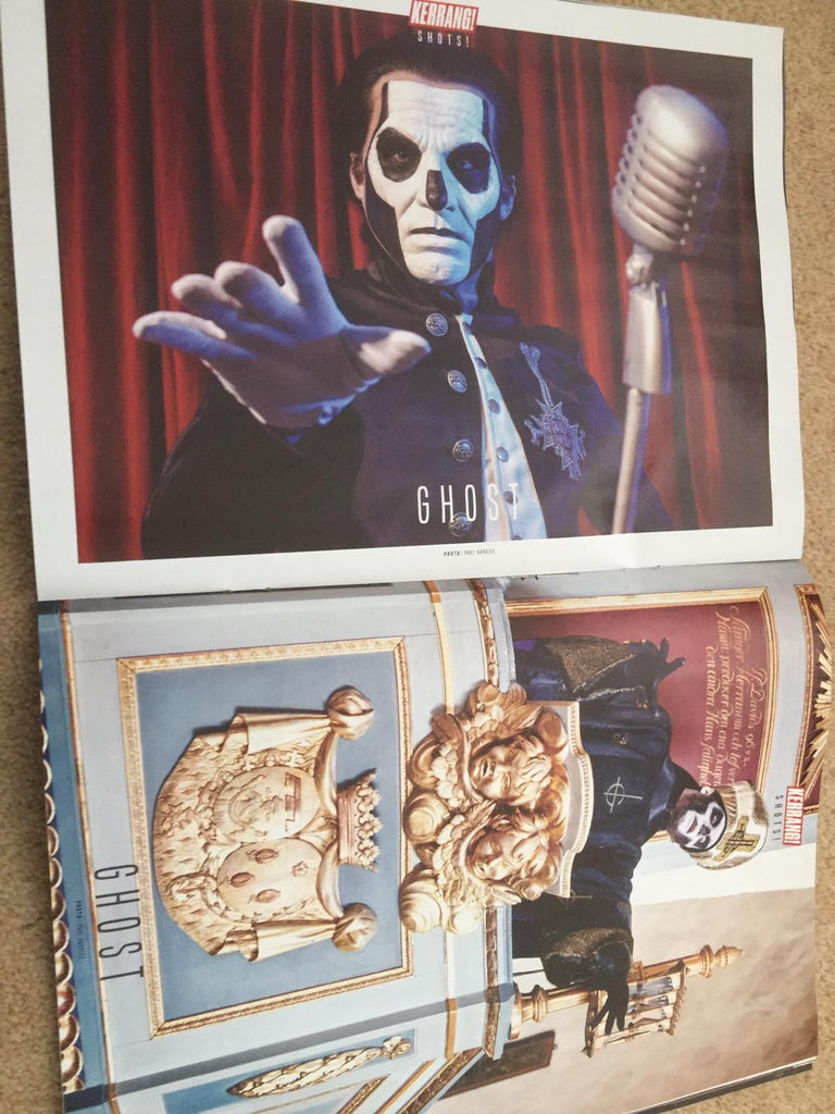 Ghost Exclusive Pull Out Magazine - 10 Poster Special Inside UK Kerrang! Magazine April 2019