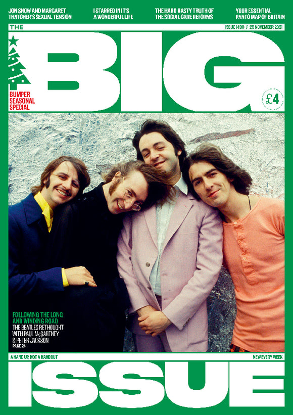 The Big Issue Magazine Issue 1490 - December 2021 The Beatles Paul McCartney
