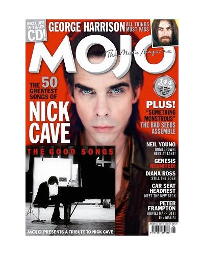 UK Mojo Magazine June 2020: Nick Cave + Tribute CD - George Harrison Diana Ross