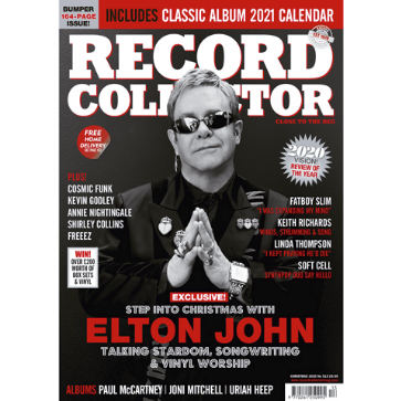 Record Collector 513 Christmas 2020 Elton John + Free 2021 Calendar - Paul McCartney
