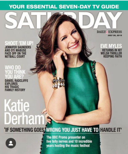 SATURDAY Magazine 07/2019: KATIE DERHAM Kiki Dee DANIEL RADCLIFFE Tilly Keeper