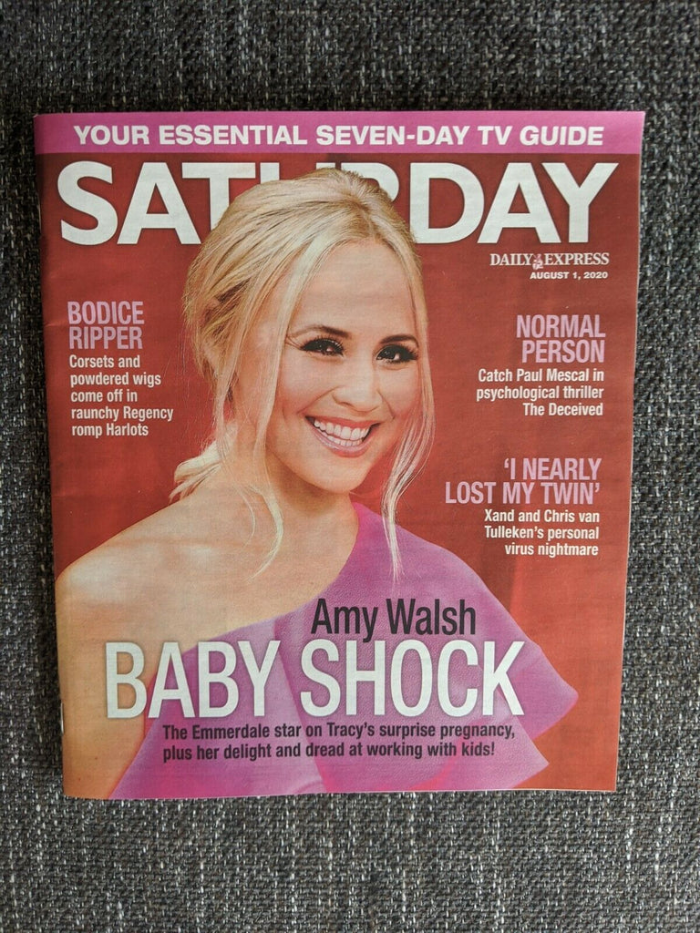 Saturday Magazine 08/2020: AMY WALSH Emmett J Scanlan PAUL MESCAL Juno Temple