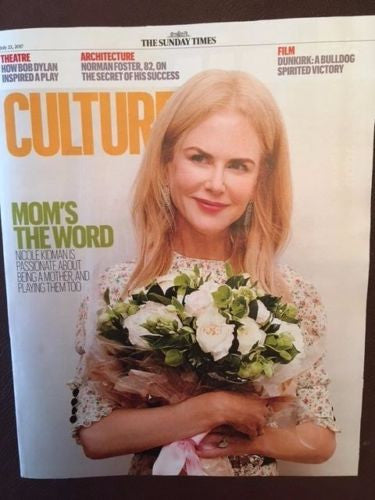 UK Culture Magazine July 23rd 2017 Nicole Kidman Hayley Squires Michael Shaeffer
