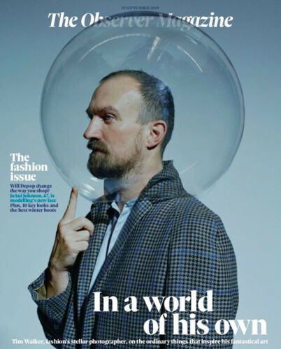 OBSERVER magazine 15 September 2019 Tim Walker cover and interview JoAni Johnson