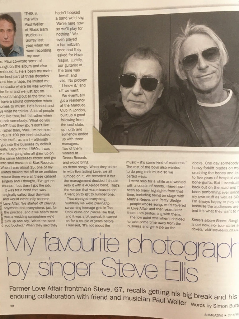 UK S Magazine April 2018 STEVE ELLIS Annabel Scholey CHARLIE BROOKS Paul Weller