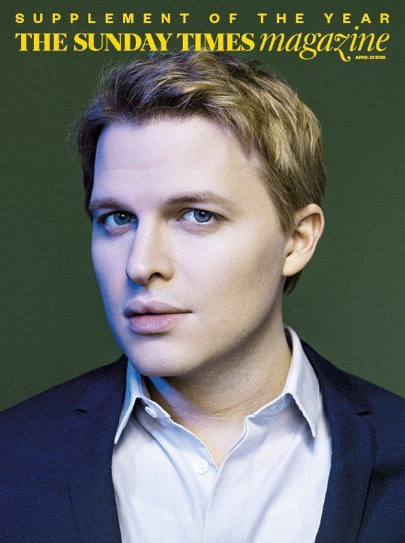 UK SUNDAY TIMES Magazine APRIL 2018: RONAN FARROW INTERVIEW (MIA) ## ALEX JONES