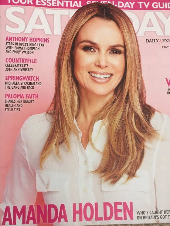 UK SATURDAY 05/2018: AMANDA HOLDEN Rachel Riley NOEL FITZPATRICK The O'Jays