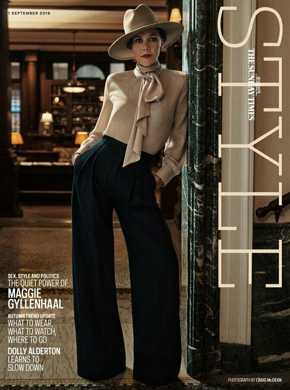 UK STYLE Magazine September 2019: MAGGIE GYLLENHAAL COVER AND FEATURE
