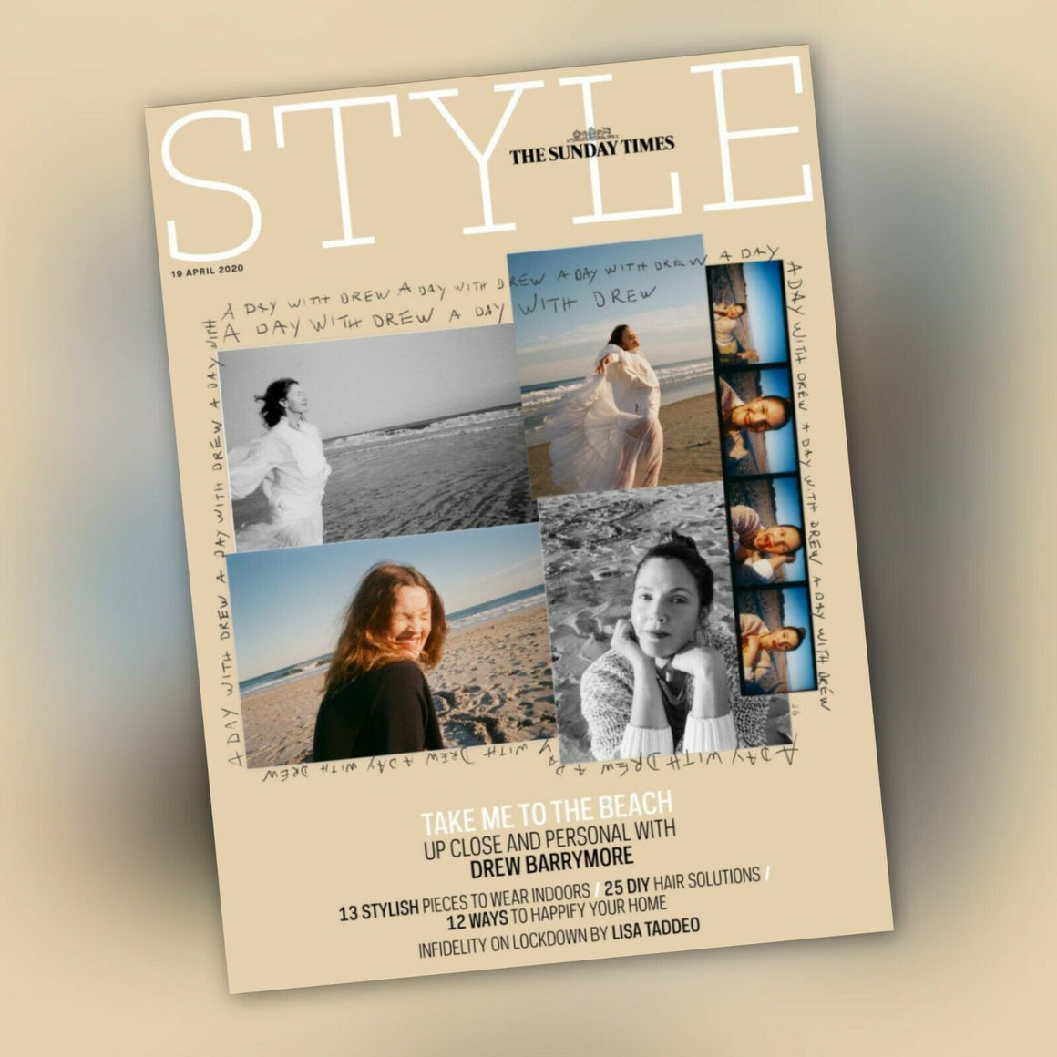 UK STYLE Magazine April 2020: DREW BARRYMORE COVER FEATURE