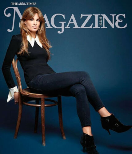 UK TIMES magazine March 2019: JEMIMA KHAN COVER AND FEATURE LAURA KUENSSBERG