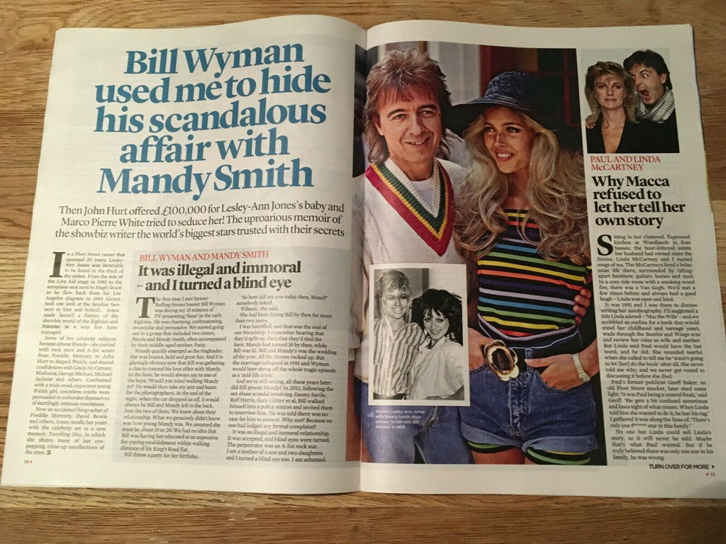 UK EVENT magazine 04/2019 MANDY SMITH Paul McCartney CILLIAN MURPHY Raquel Welch