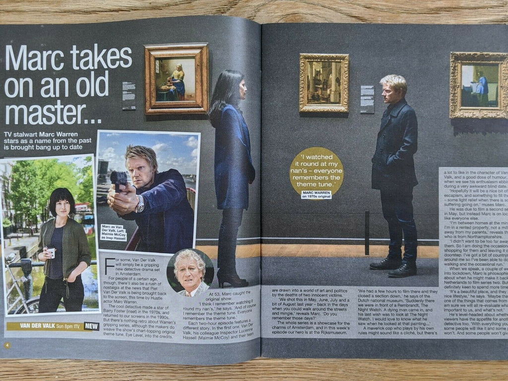 UK LOVE TV Magazine April 2020: MARC WARREN VAN DER VALK