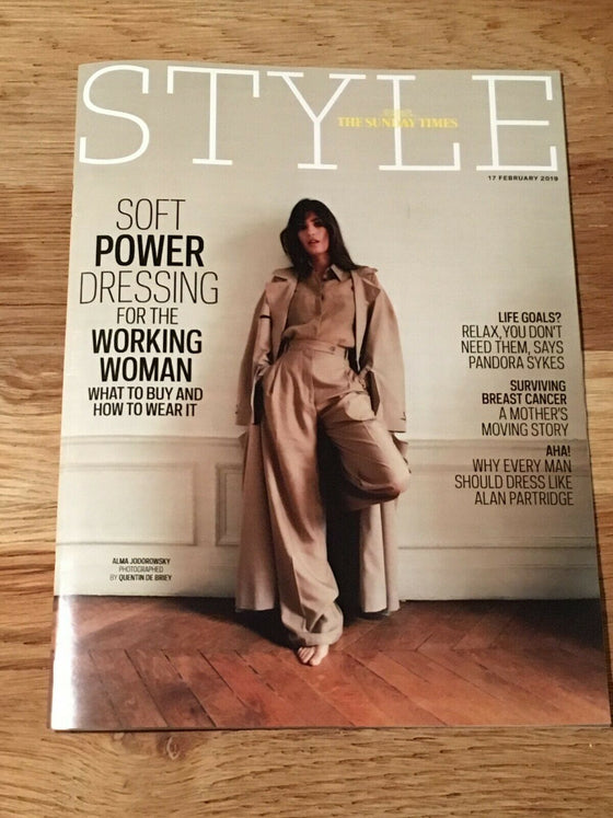 UK Style Magazine FEB 2019: ALMA JODOROWSKY COVER FEATURE ## STEVE COOGAN UK Style Magazine FEB 2019: ALMA JODOROWSKY COVER FEATURE ## STEVE COOGAN