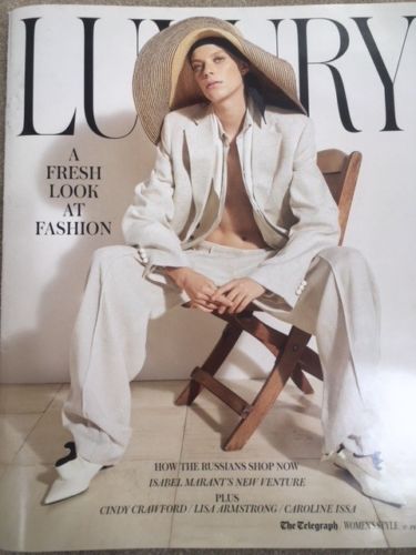 Telegraph Luxury Magazine February 2018 LEXI BOLING Isabel Marant CINDY CRAWFORD