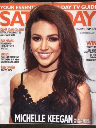 SATURDAY Magazine October 2018 Michelle Keegan Joan Collins Suggs Ray Mears