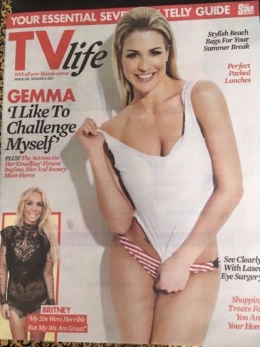 UK TV Life Magazine August 2017 Gemma Atkinson Britney Spears Sair Khan