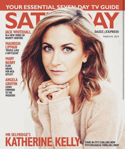 UK SATURDAY Mag 03/2019: KATHERINE KELLY Neil Dudgeon TONY ADAMS Angela Griffin