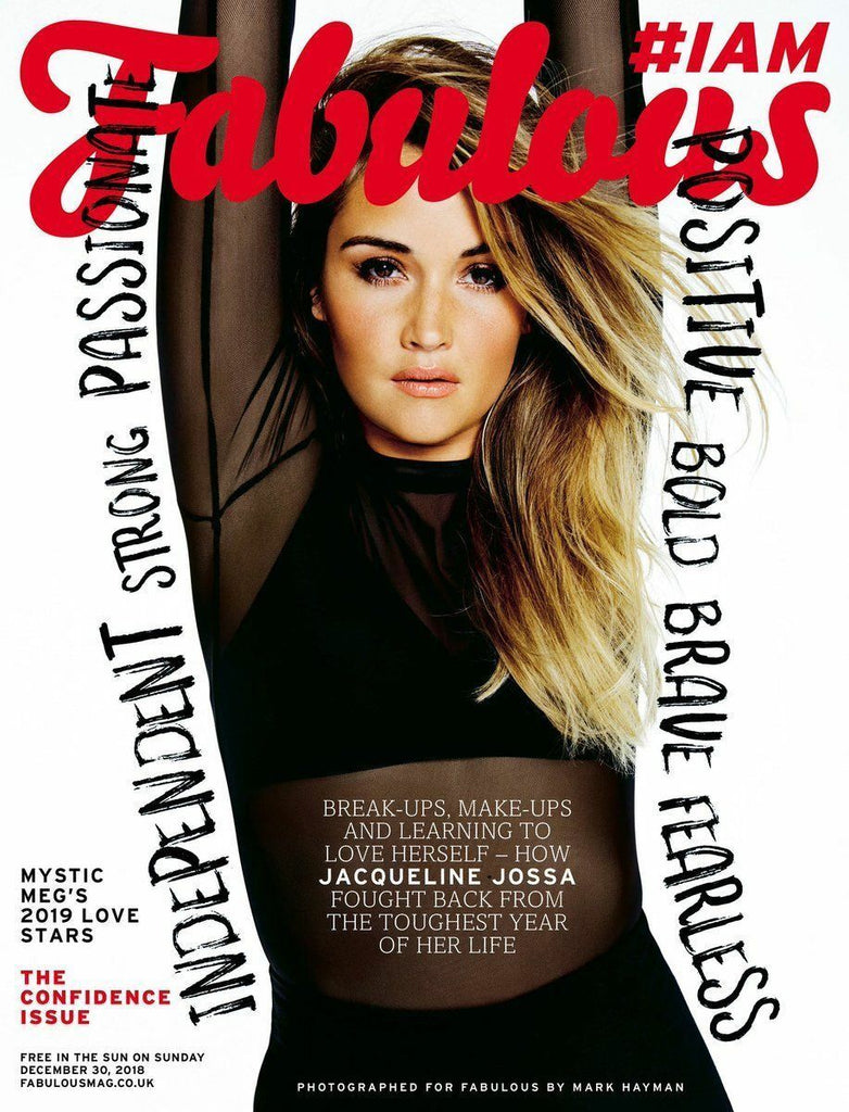 UK Fabulous Magazine DEC 2018: Jacqueline Jossa MATTHEW MORRISON Dita Von Teese