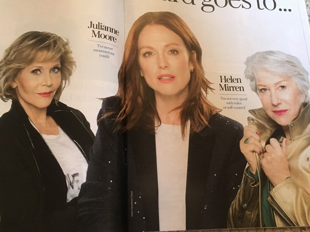 UK Stella Magazine July 2018: HELEN MIRREN Jane Fonda JULIANNE MOORE