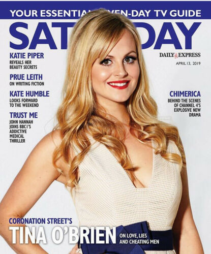 UK SATURDAY Mag 04/2019: TINA O'BRIEN Hall & Oates DARYL HALL Alessandro Nivola