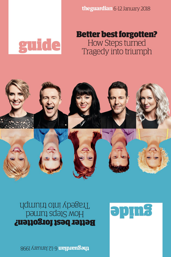 UK Guardian Guide JANUARY 2018: STEPS UK Photo Cover Exclusive Interview