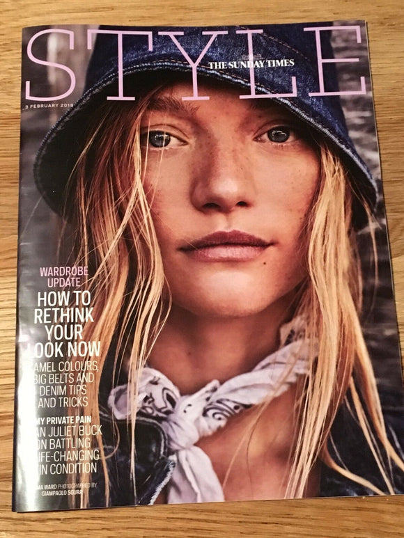 UK Style Magazine Feb 2019: GEMMA WARD COVER STORY AND FEATURE