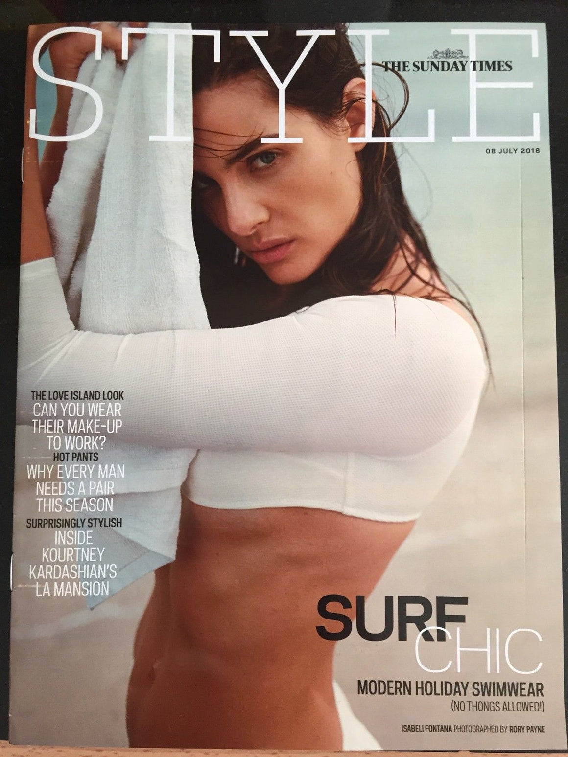 UK Style Magazine July 2018: ISABELI FONTANA COVER INTERVIEW