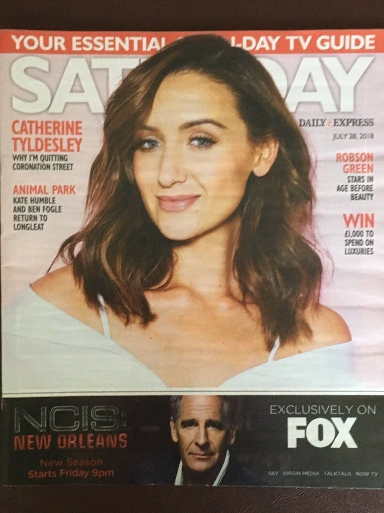 UK SATURDAY 07/2018 CATHERINE TYLDESLEY Robson Green KARA TOINTON Martin Fry ABC