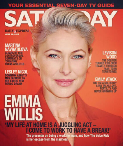 Saturday Magazine 06/2019: EMMA WILLIS Charlie Hardwick STU FRANCIS Levison Wood