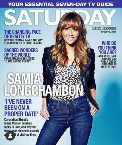 SATURDAY Magazine 08/2019: SAMIA LONGCHAMBON Vicki Michelle YVETTE FIELDING