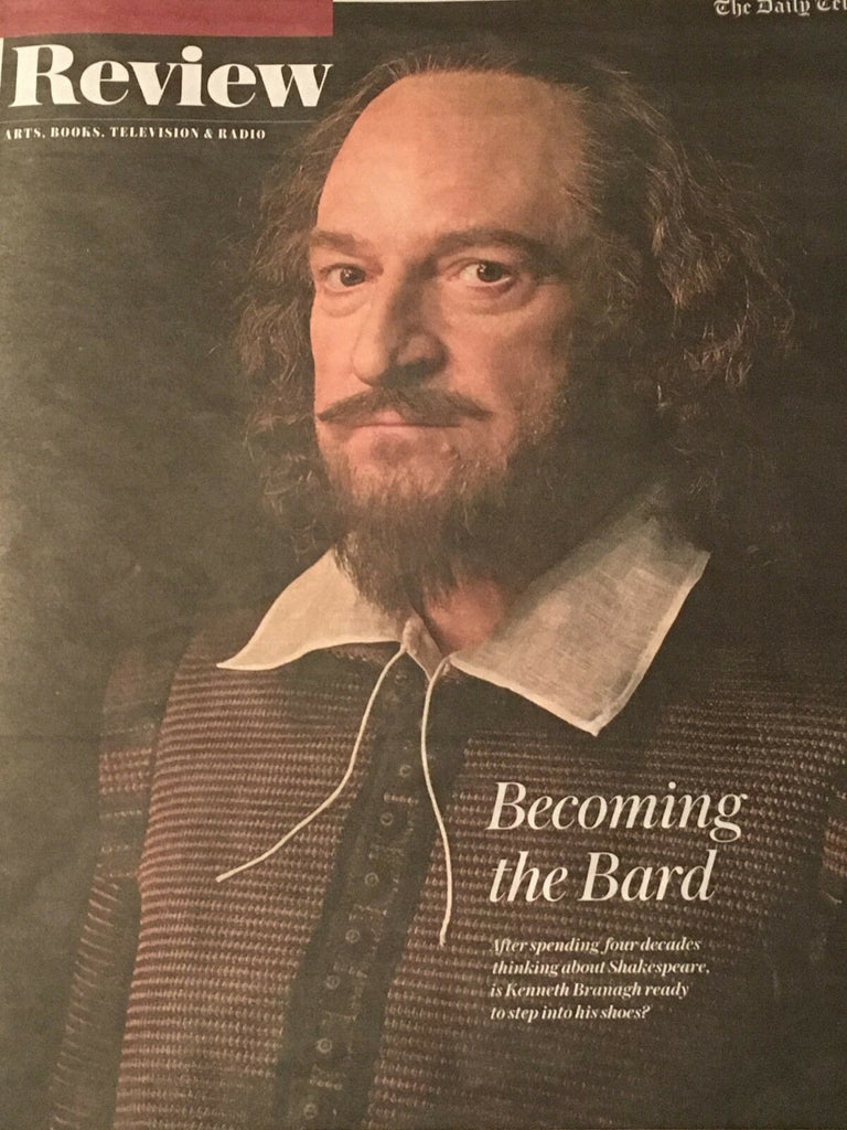 UK Telegraph Review JAN 2019: KENNETH BRANAGH COVER STORY - LEE MILLER FEATURE