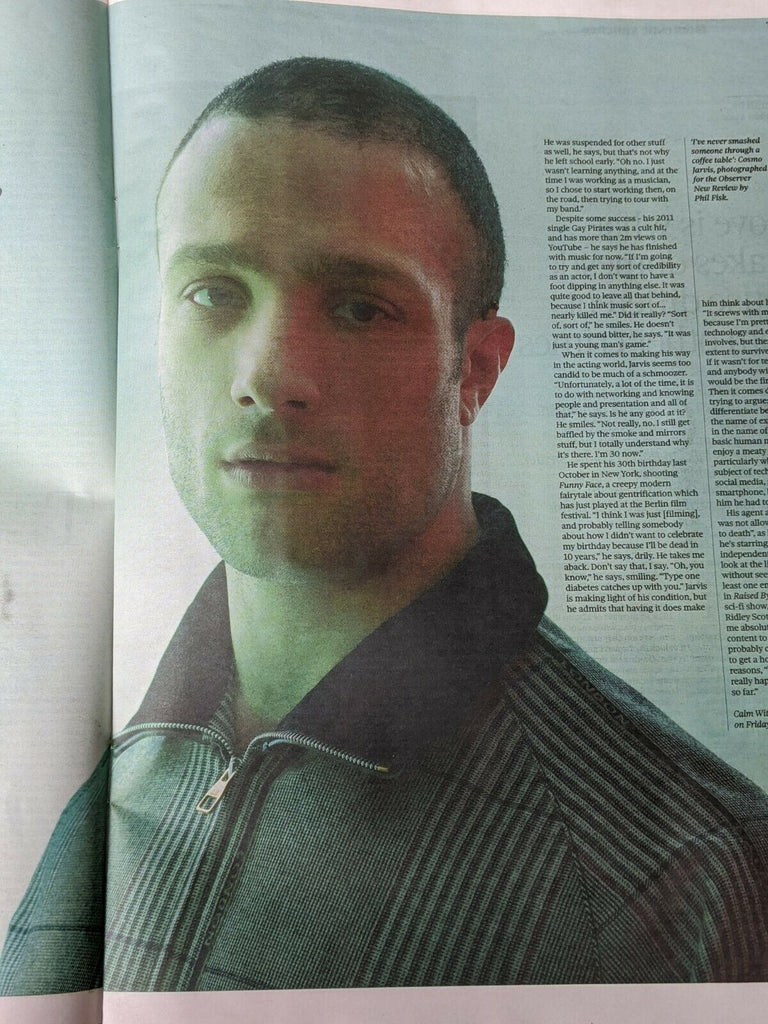 UK OBSERVER 03/2020: COSMO JARVIS Patrick Marber John Entwistle Jonas Kaufmann