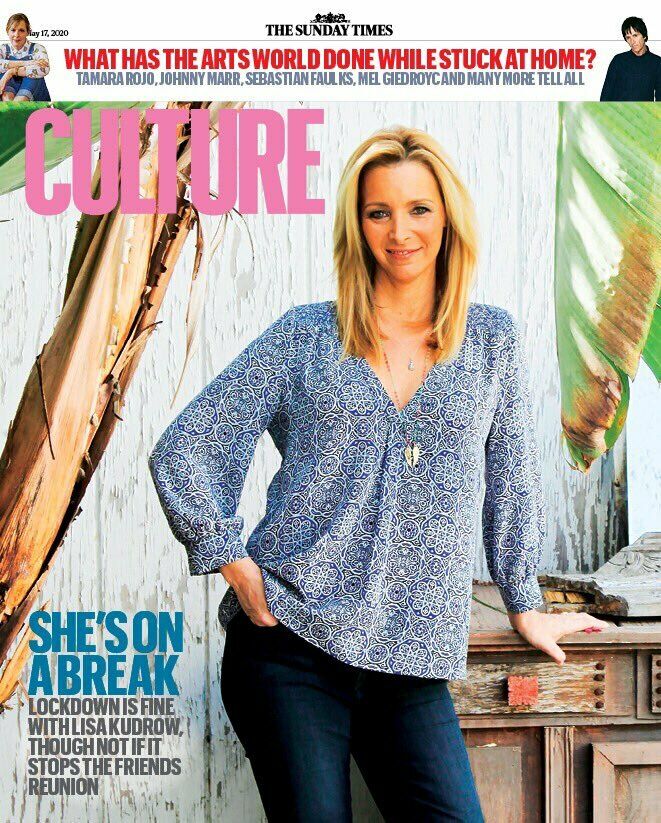 UK Culture Magazine May 2020: LISA KUDROW COVER FEATURE Friends