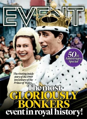 Daily Mail Event Magazine June 2019: PRINCE CHARLES 50th Anniversary Investiture