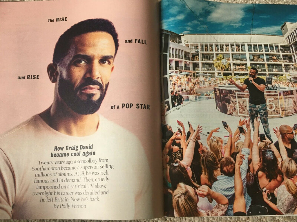 TIMES magazine 20 July 2019 - Lenny Kravitz - Craig David (exclusive interview)