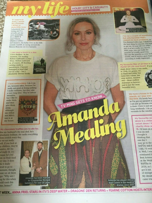 SUN TV Magazine 08/2019: AMANDA MEALING Kate Humble AISLING BEA