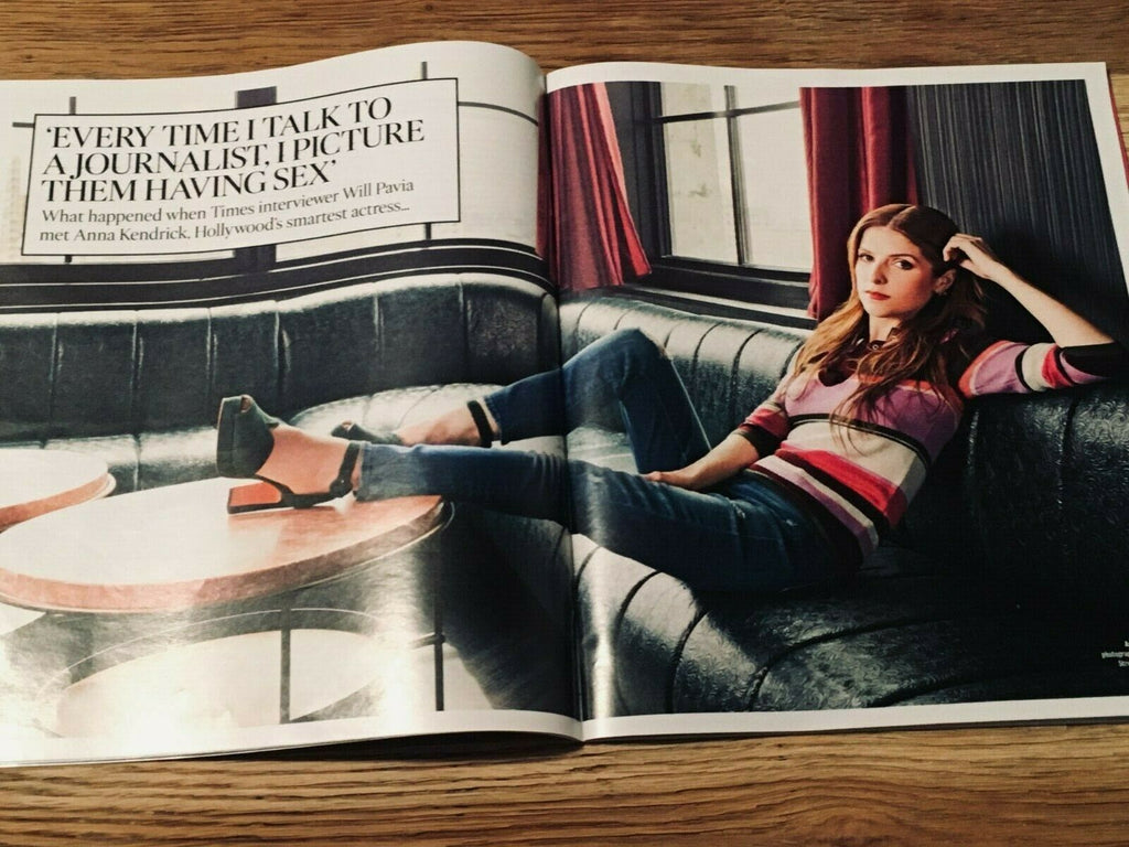 TIMES magazine 5 October 2019 - ANNA KENDRICK interview THE DAY SHALL COME