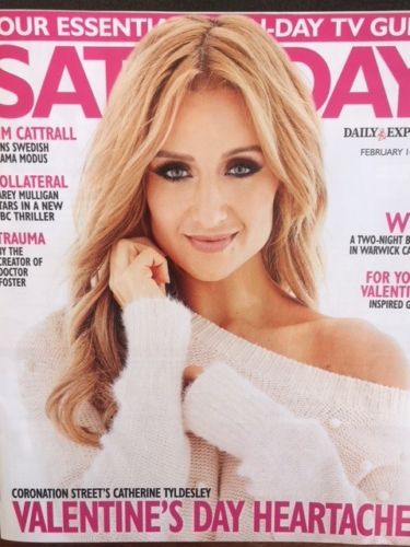 UK SATURDAY 02/2018 Catherine Tyldesley Shalamar Douglas Henshall John Simm